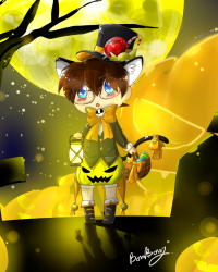 [Fanart] หมู่บ้านฟักทอง.. (สุขสันต์วันฮัลโลวีน)